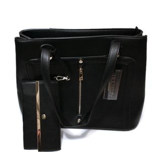 Deluxity Los Angeles Vegan Leather Handbag